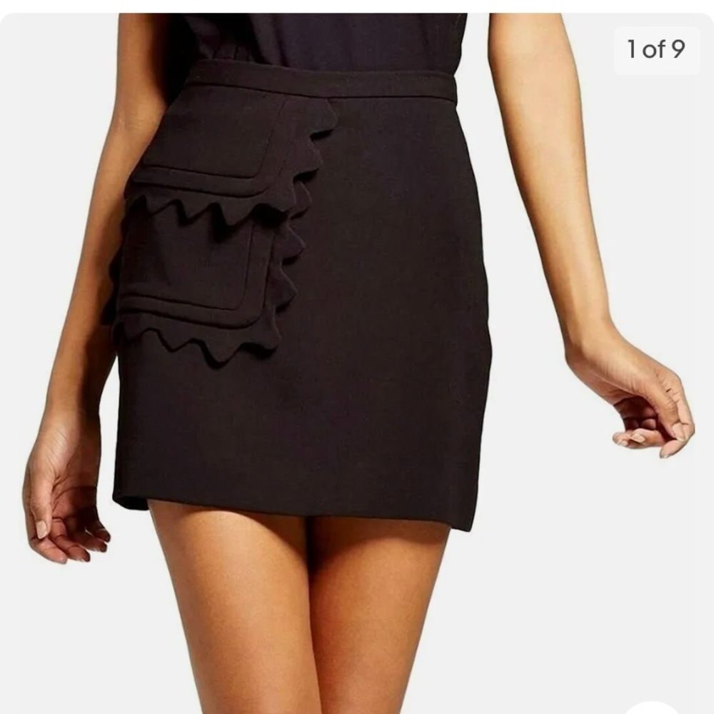 Victoria Beckham Plus Sized Mini Skirt